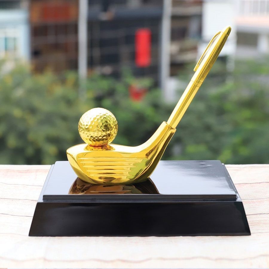 Quà tặng golf mạ vàng 08