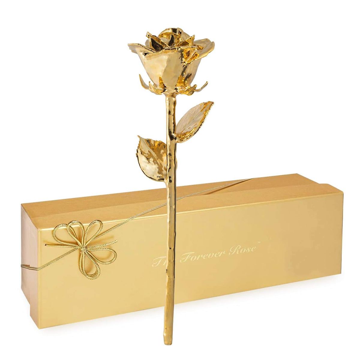Bông hoa hồng mạ vàng 24k