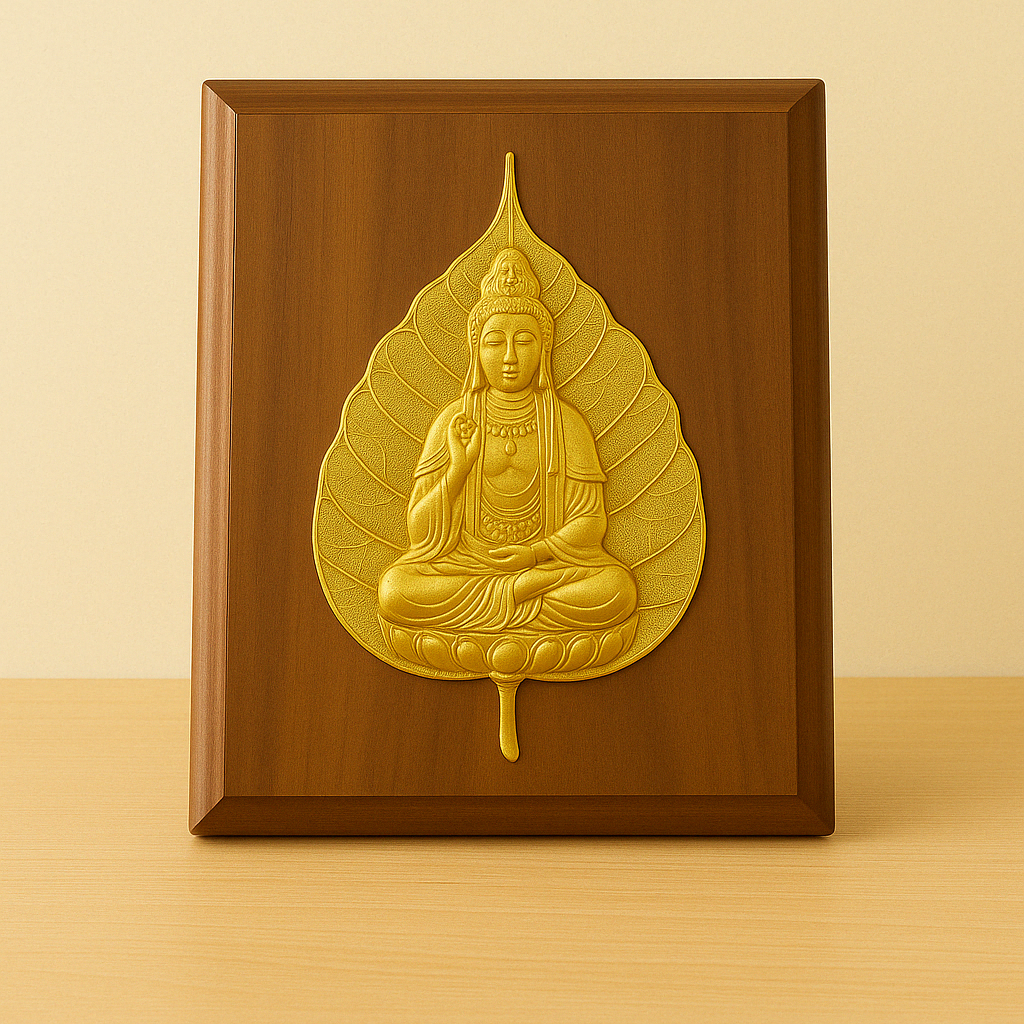 Lá bồ đề mạ vàng bdmv-02