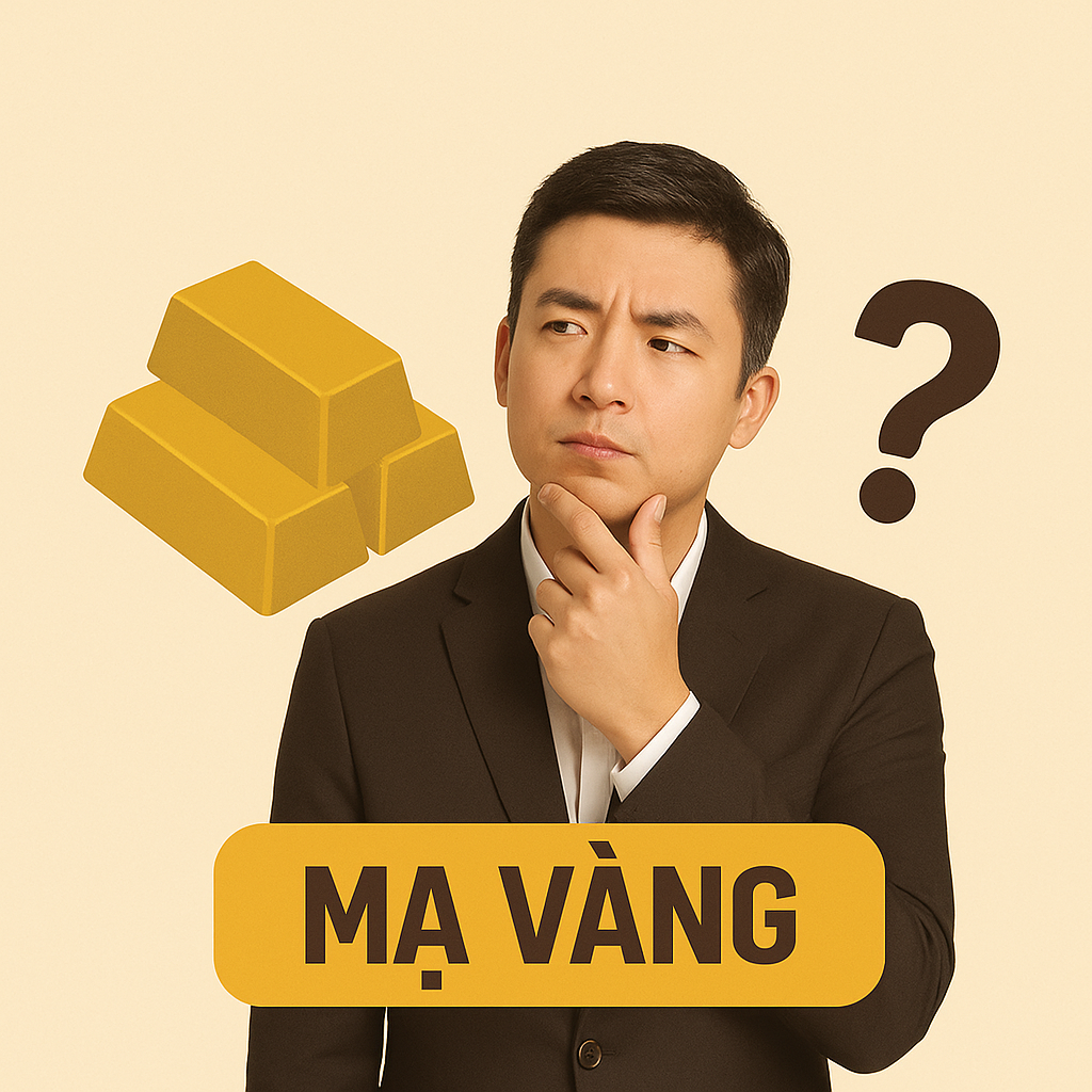Giá mạ vàng phụ thuốc vào diện tích mạ vàng