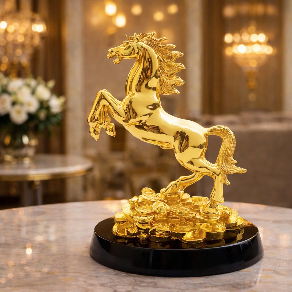 Tượng ngựa phong thuỷ quà tặng thăng chức sếp nam