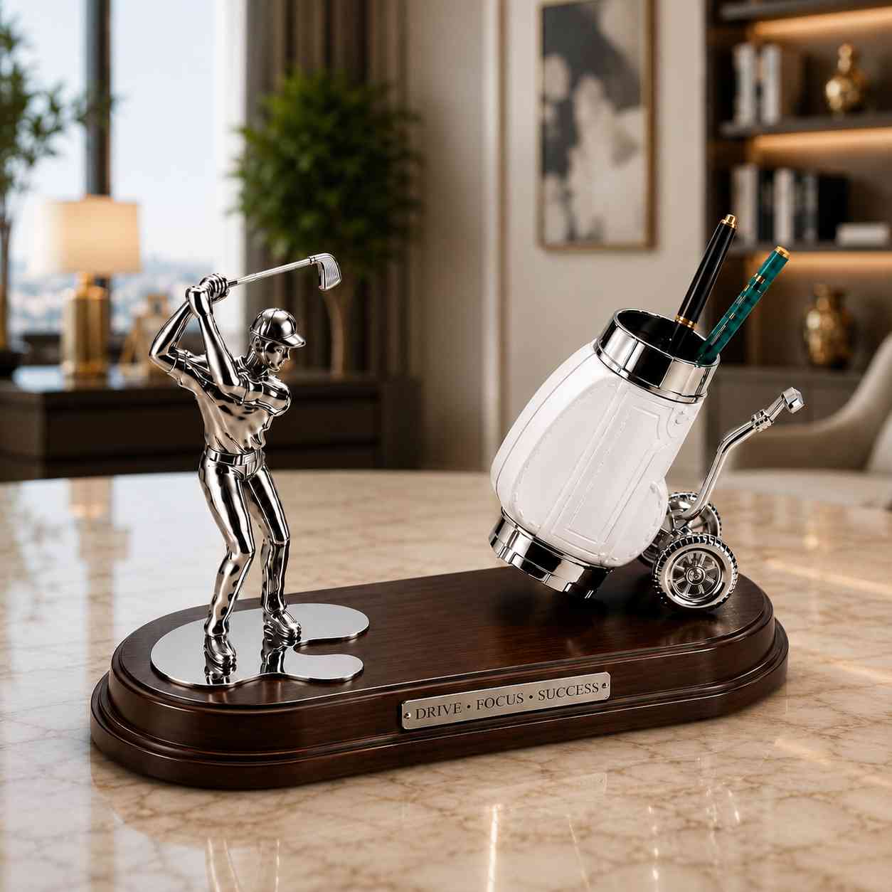 Quà tặng golf để bàn làm việc cao cấp 01