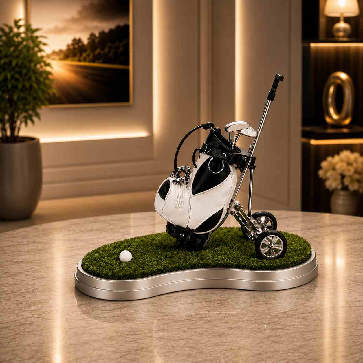 Quà tặng golf để bàn làm việc cao cấp 04