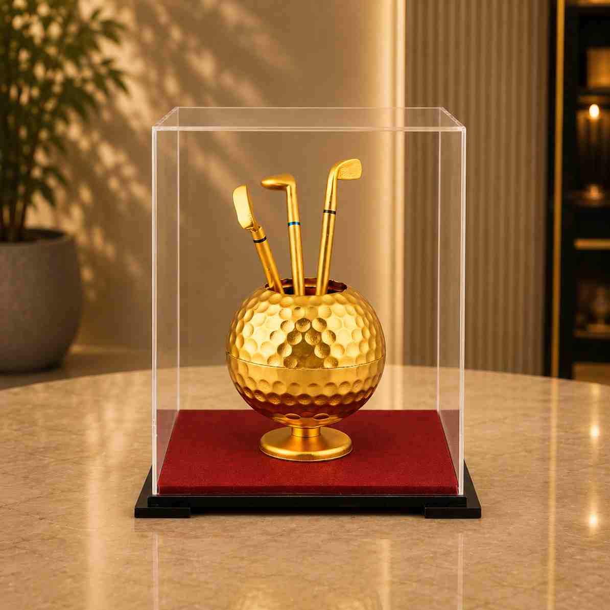 Quà tặng golf mạ vàng 07
