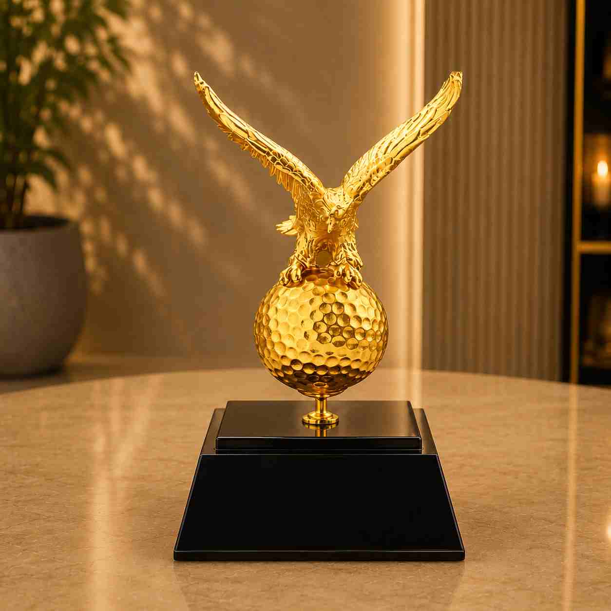 Quà tặng golf đại bàng mạ vàng 07