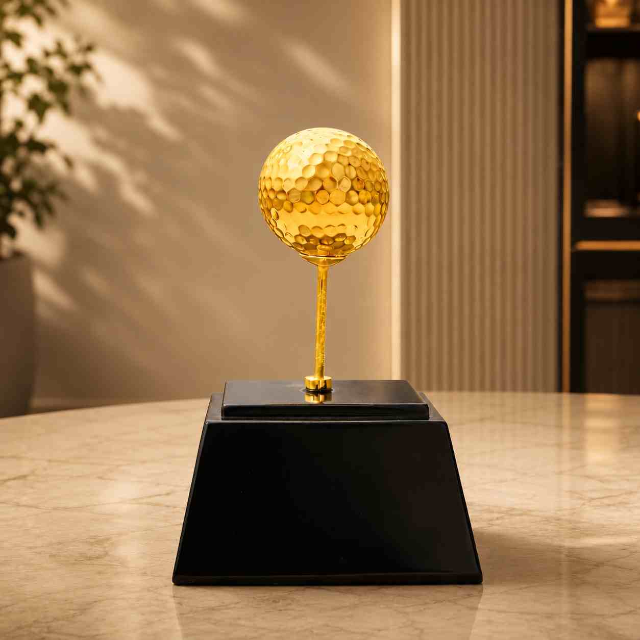 Quà tặng golf mạ vàng 10