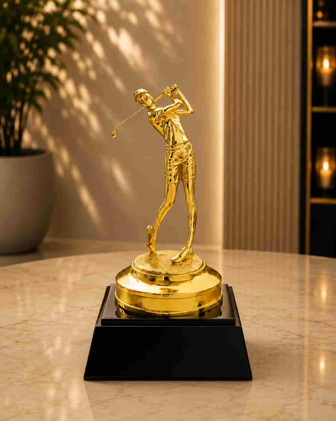 Quà tặng golf nữ mạ vàng 11