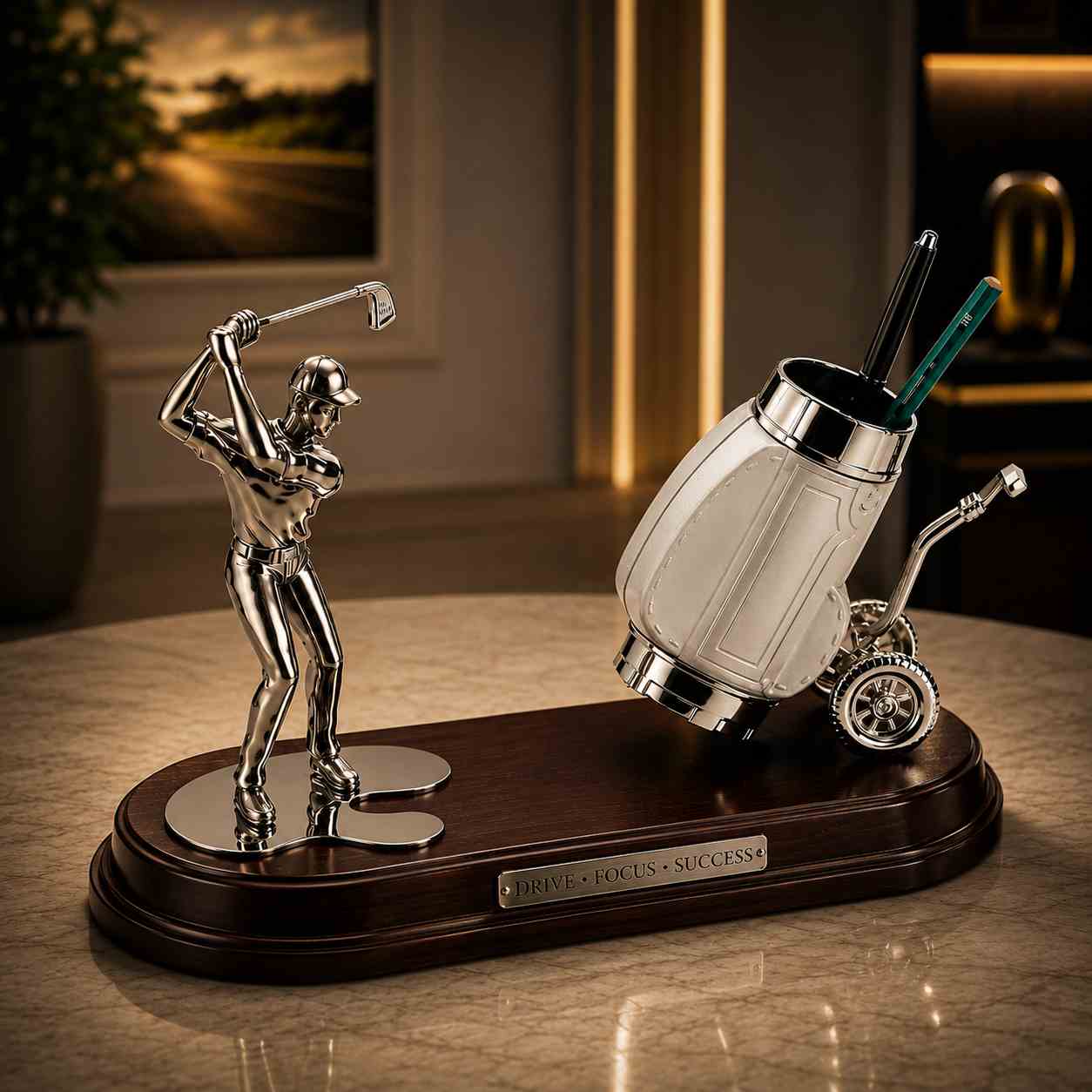 Quà tặng golf để bàn làm việc cao cấp 01