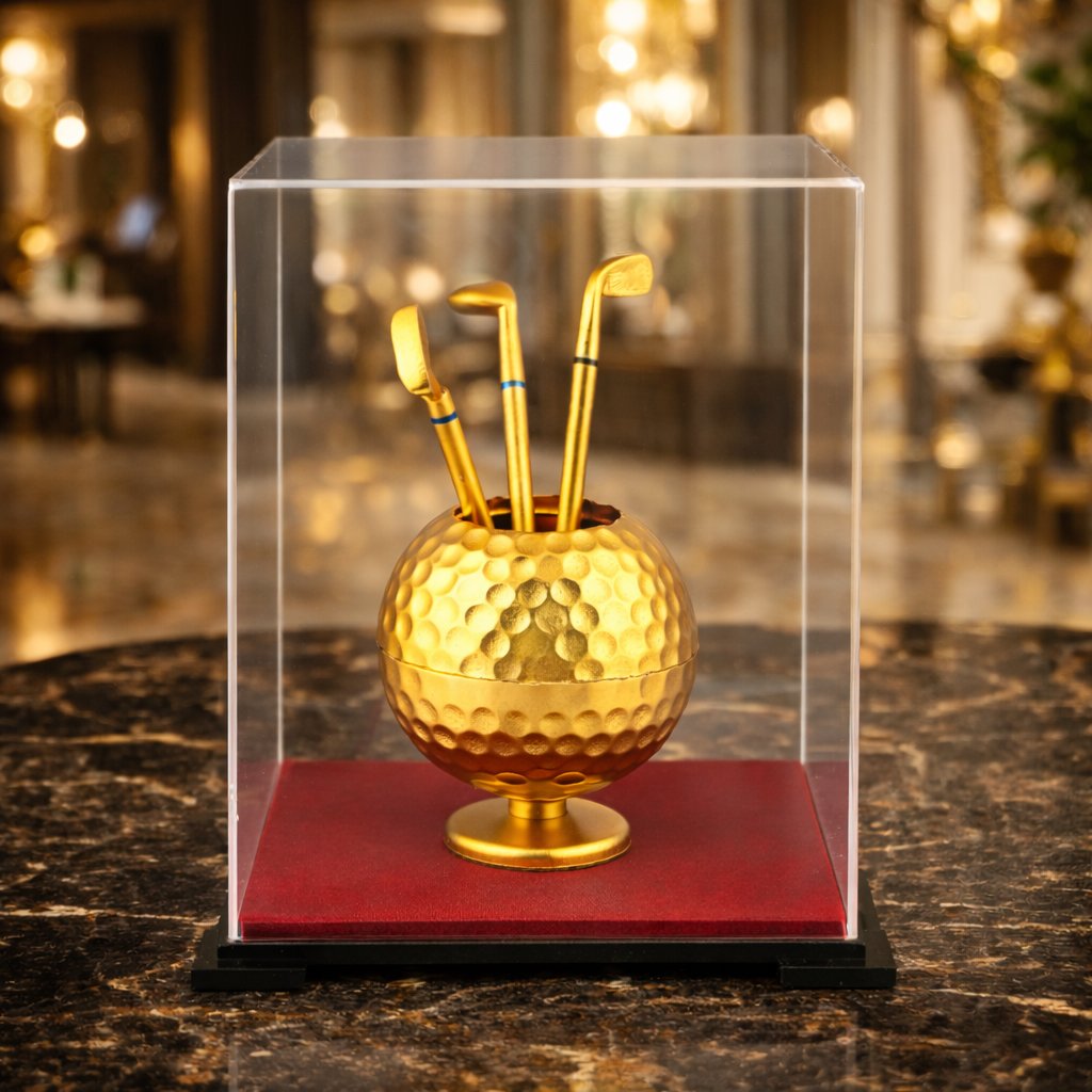 Quà tặng golf mạ vàng 07
