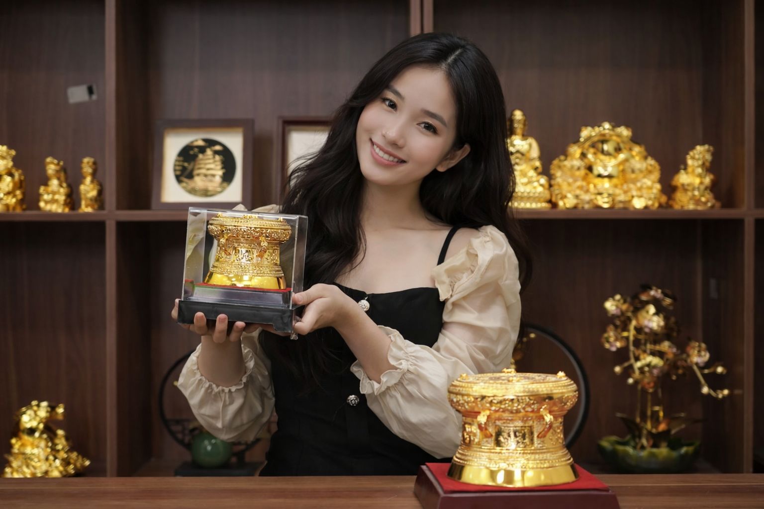 Quà tặng mạ vàng ngày càng được yêu thích với sự sang trọng