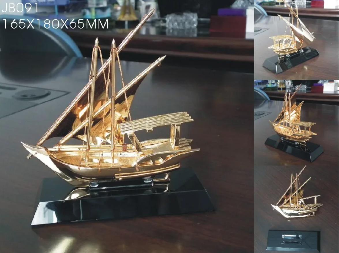 Bài trí mô hình thuyền buồm đúng phong thuỷ mang lại tài lộc may mắn