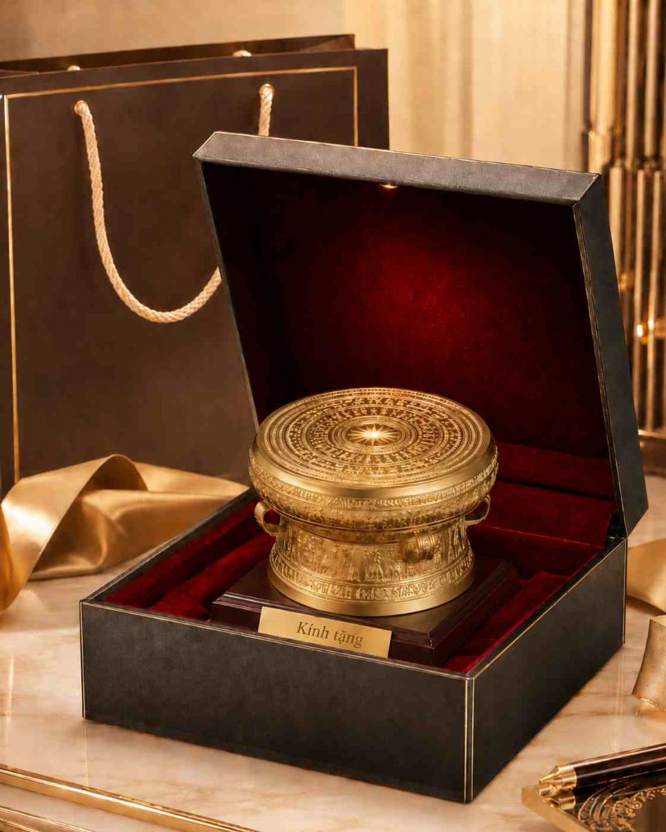 Quà tặng trống đồng