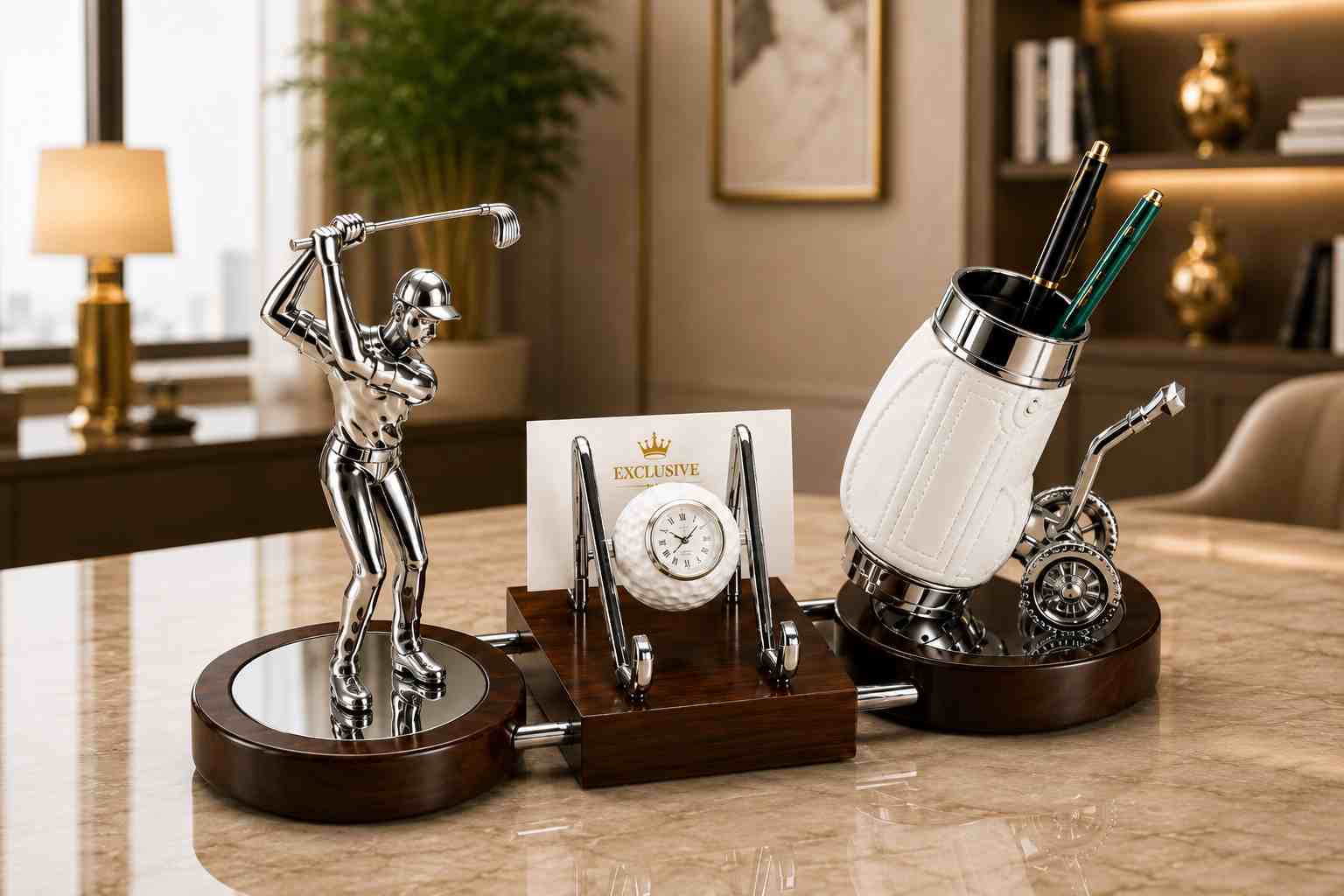 Quà tặng golf để bàn cao cấp sang trọng cho doanh nhân