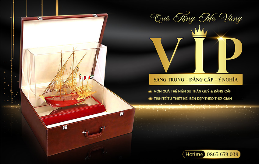 quà tặng mạ vàng