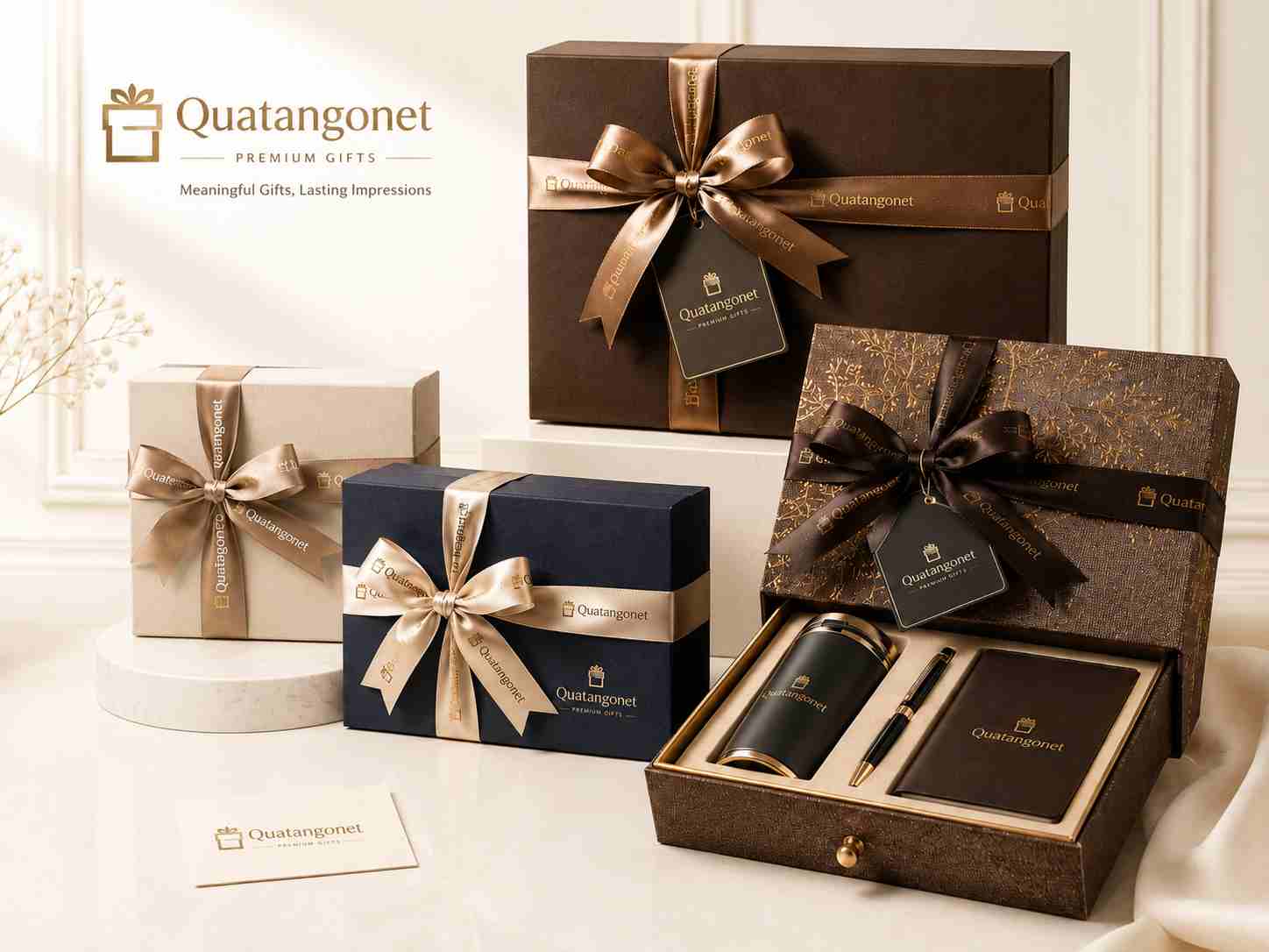 Các phân khúc quà tặng mạ vàng đa dạng tại Quatangonet