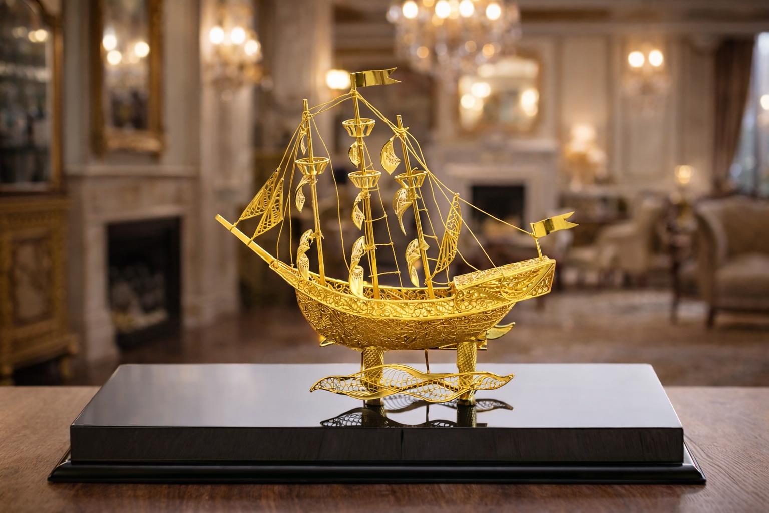thuyền buồm mạ vàng cao cấp đặt phòng lãnh đạo thuyền buồm mạ vàng cao cấp đặt phòng lãnh đạo