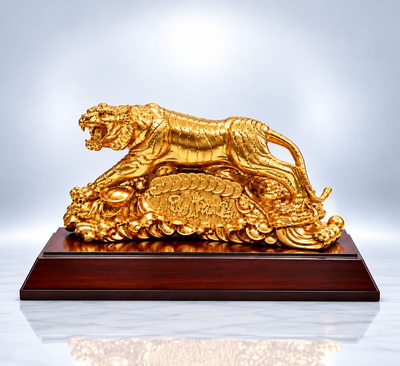 Mãnh hổ thếp vàng