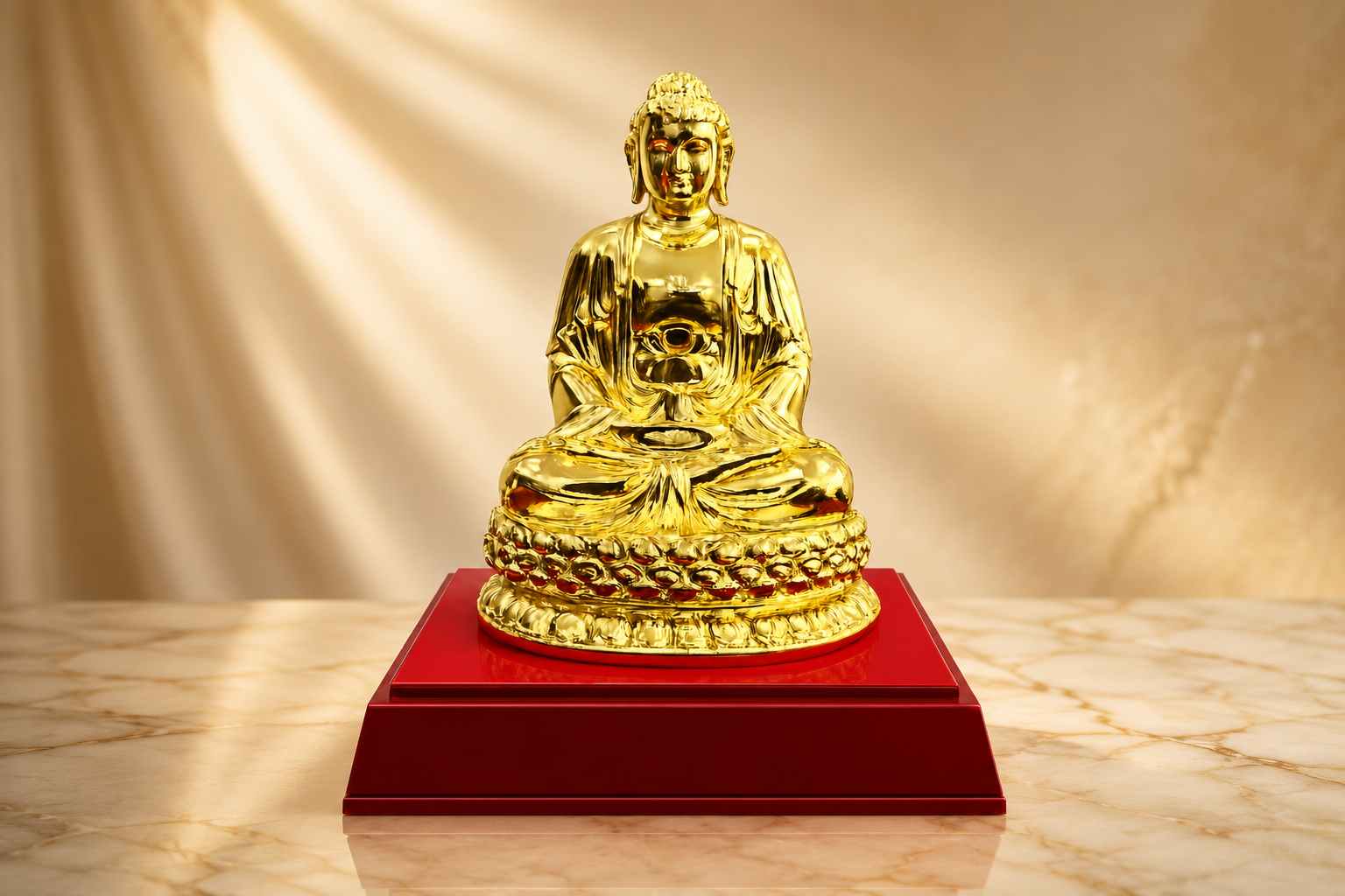 tượng phật mạ vàng