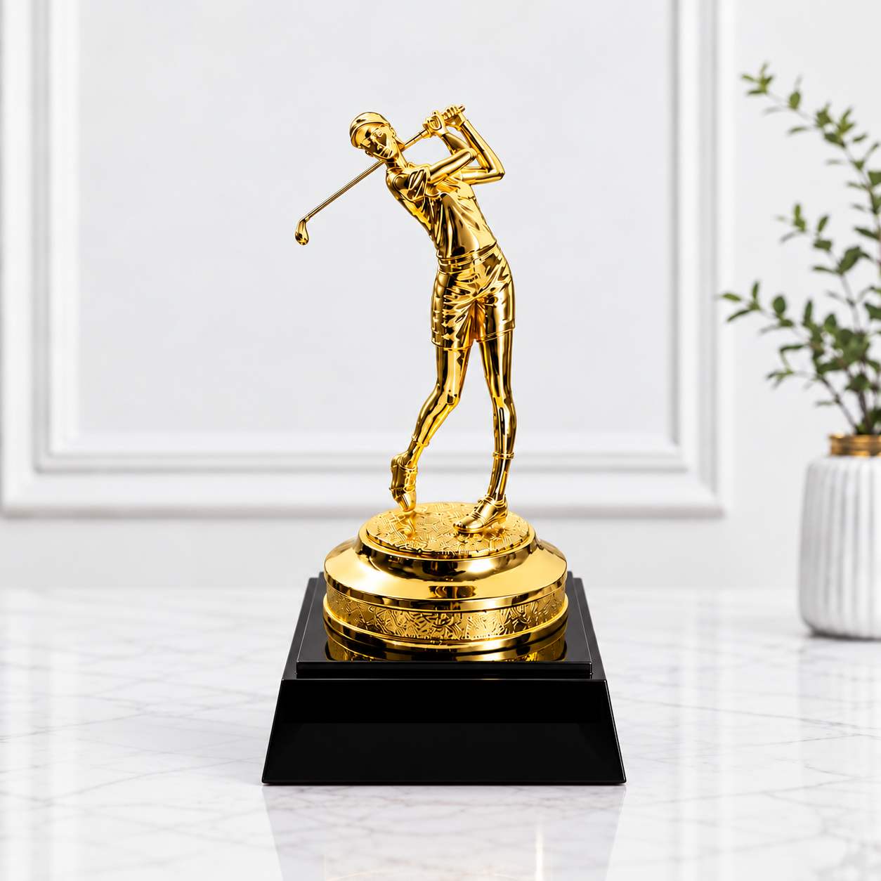 Quà tặng golf nữ mạ vàng 11